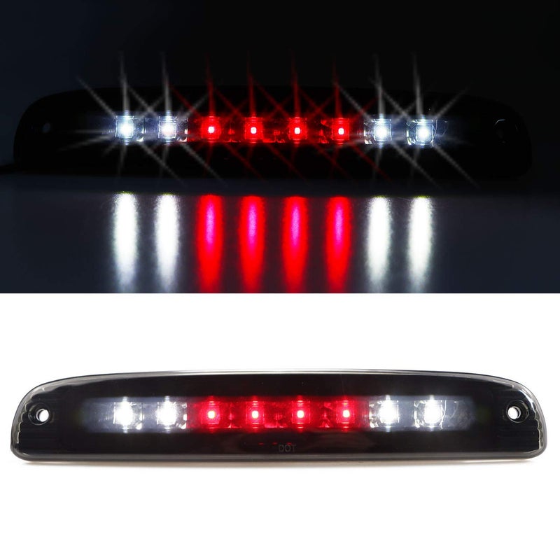 Bomusou Third 3rd Brake Light Fit for Dodge Dakota 1997-2010, High Mount Stop Light for 5056203AH 55056203AC 55056203 (Smoke Lens) - Image 2